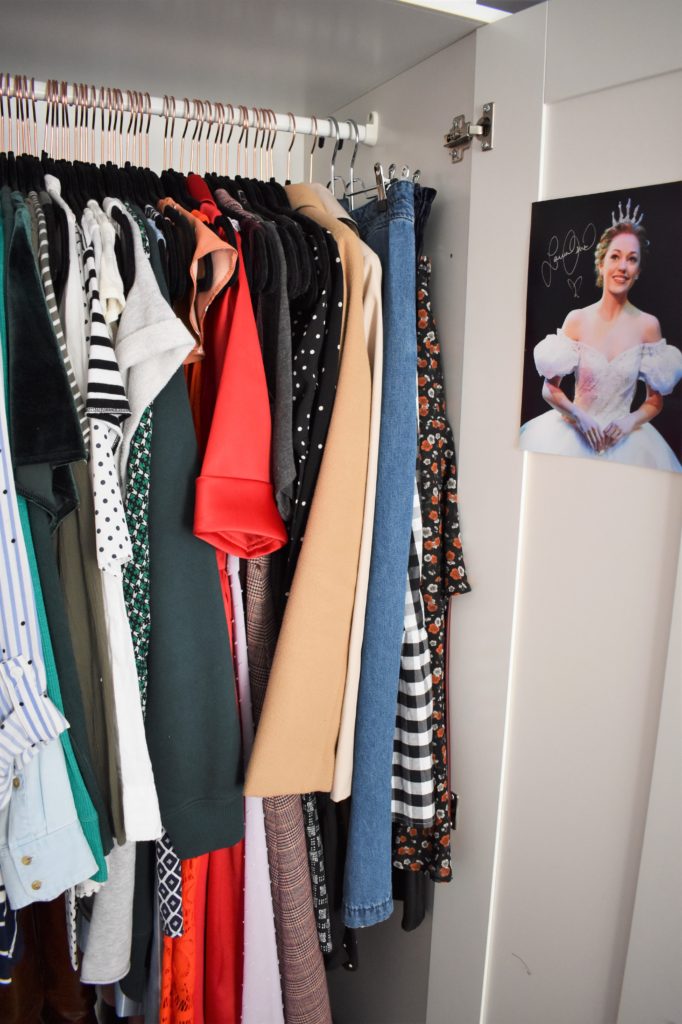 Hanging rack of BRIMNES Wardrobe